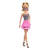 Boneca-Barbie-Fashionista---Blusa-Listrada-com-Saia-Rosa---Loira---213---Mattel-1