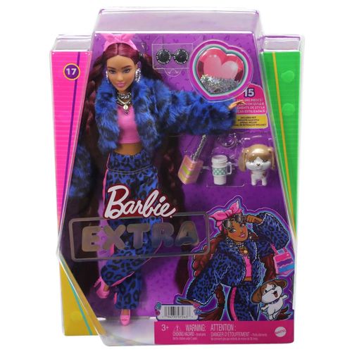 MATGRN27-HHN09---Boneca-Barbie-Extra---Cabelo-Rosa-e-Casaco-Onca-Azul---Mattel-2